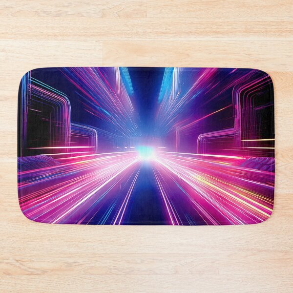 Item preview, Lightspeed Cyberpunk Glitch Art designed and sold by CharlottePlaceArt.