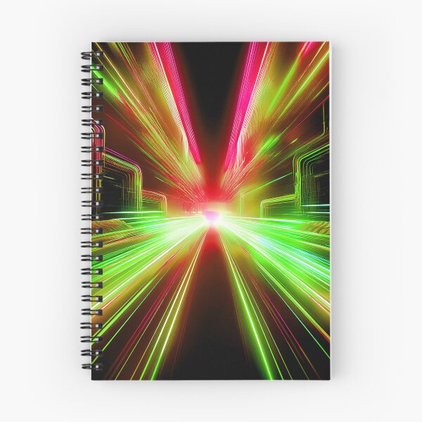 Item preview, Lightspeed Cyberpunk Glitch Art designed and sold by CharlottePlaceArt.