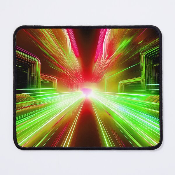 Item preview, Lightspeed Cyberpunk Glitch Art designed and sold by CharlottePlaceArt.