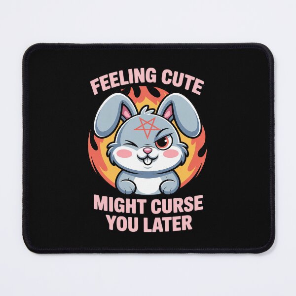 Item preview, Cute Demon Rabbit Curse Occult Witchcore Funny designed and sold by KingsLife1994.