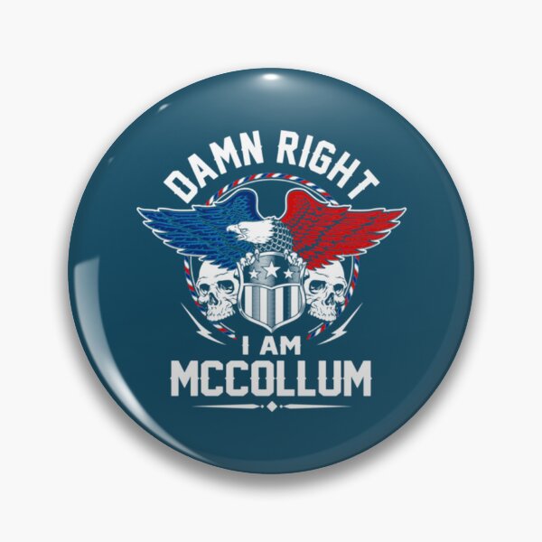 Item preview, Mccollum Mccollum Name T Shirt - Damn Right I Am Mccollum Gift Item Tee   designed and sold by EugeneGood.