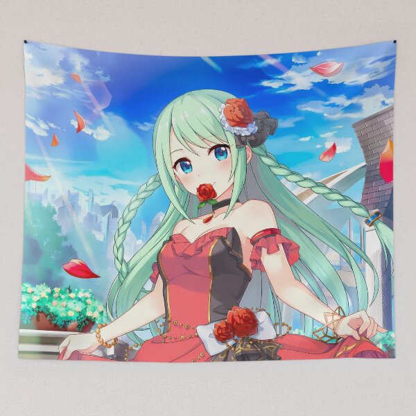 Item preview, Chika Flamenco Charm Princess Connect Game Anime Girl designed and sold by thedarvills.