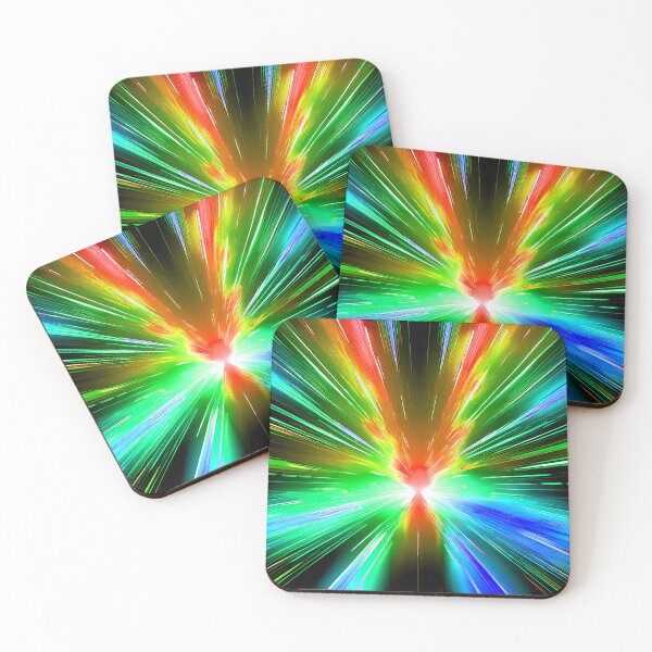 Item preview, Lightspeed Cyberpunk Glitch Art designed and sold by CharlottePlaceArt.