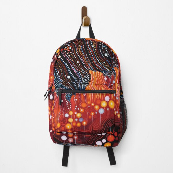 Item preview, Aboriginal Inspired Dot Art - With Lava and Magma designed and sold by GrinGalore.