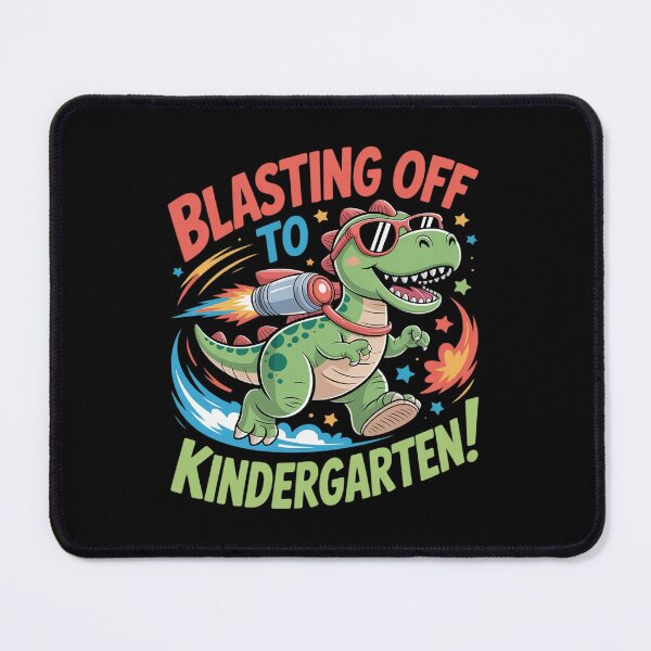 Item preview, Cute Dino Blasting Off Jetpack Back to School designed and sold by KingsLife1994.