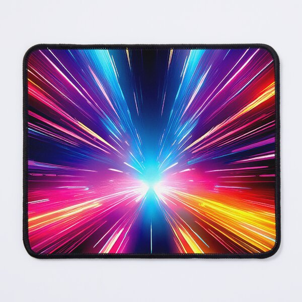 Item preview, Lightspeed Cyberpunk Glitch Art designed and sold by CharlottePlaceArt.