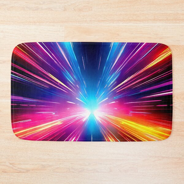 Item preview, Lightspeed Cyberpunk Glitch Art designed and sold by CharlottePlaceArt.