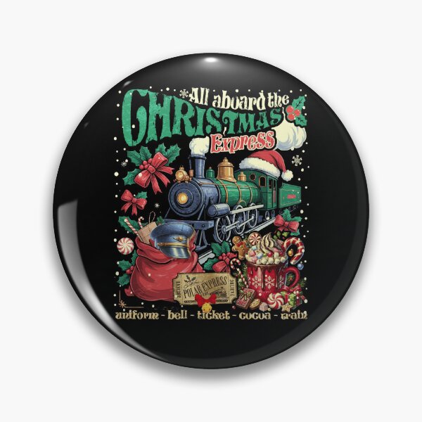 Item preview, All Aboard Polar Express Christmas North Pole Xmas Santa designed and sold by Patchina.