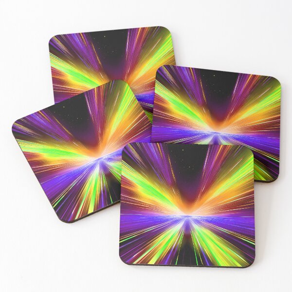 Item preview, Lightspeed Cyberpunk Glitch Art designed and sold by CharlottePlaceArt.