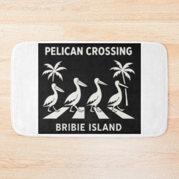 Item preview, Pelican Crossing – Bribie Island designed and sold by QuEdObApparel.
