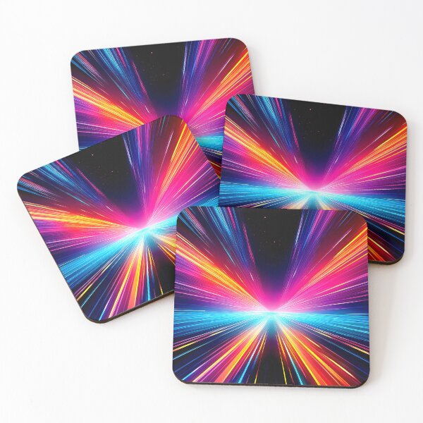 Item preview, Lightspeed Cyberpunk Glitch Art designed and sold by CharlottePlaceArt.