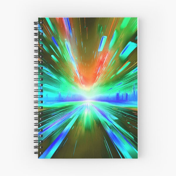 Item preview, Lightspeed Cyberpunk Glitch Art designed and sold by CharlottePlaceArt.