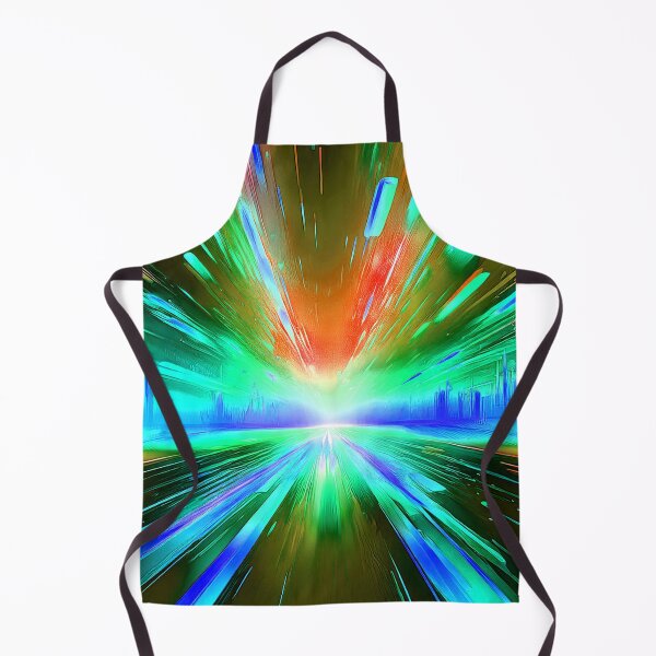 Item preview, Lightspeed Cyberpunk Glitch Art designed and sold by CharlottePlaceArt.