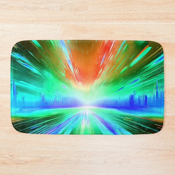 Item preview, Lightspeed Cyberpunk Glitch Art designed and sold by CharlottePlaceArt.