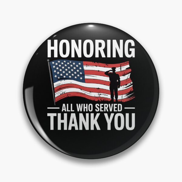 Item preview, Honoring All Who Served Thank You Veterans Day designed and sold by Mateusz Majcherek.