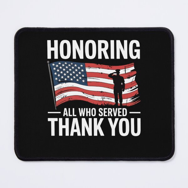 Item preview, Honoring All Who Served Thank You Veterans Day designed and sold by Mateusz Majcherek.