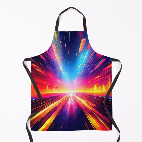 Item preview, Lightspeed Cyberpunk Glitch Art designed and sold by CharlottePlaceArt.