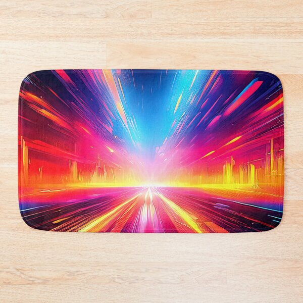 Item preview, Lightspeed Cyberpunk Glitch Art designed and sold by CharlottePlaceArt.