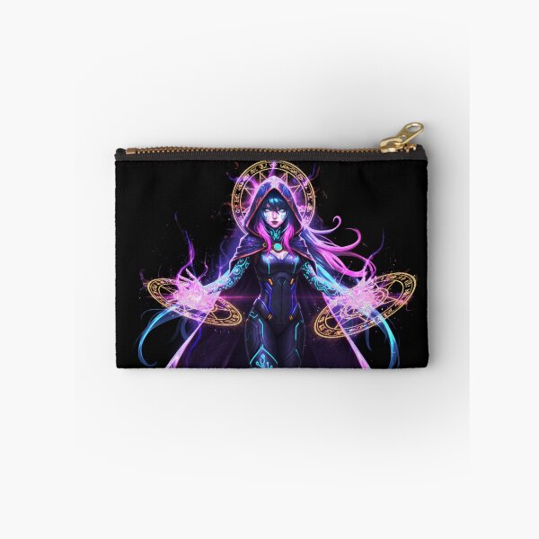 Item preview, Neon Witch: The Cyberpunk Enchantress designed and sold by JadesaShop.