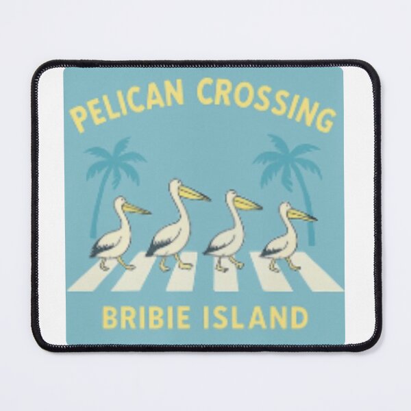 Item preview, Pelican Crossing – Bribie Island (Pastel Edition) designed and sold by QuEdObApparel.