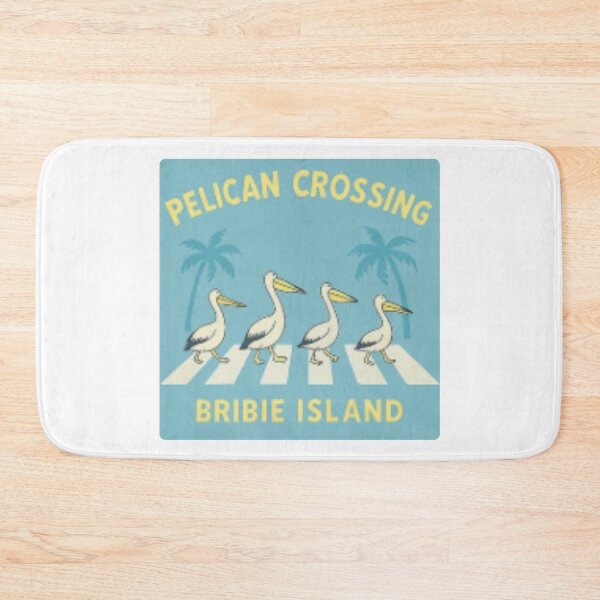 Item preview, Pelican Crossing – Bribie Island (Pastel Edition) designed and sold by QuEdObApparel.
