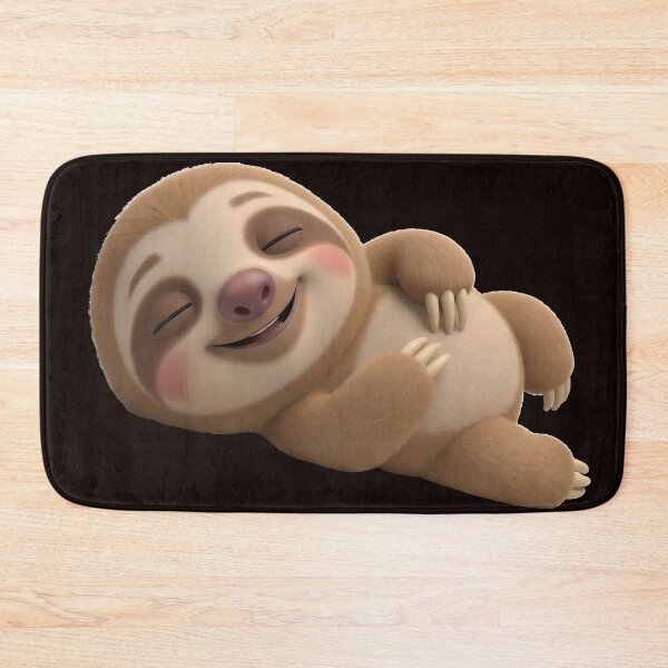 Item preview, Fluffy Reclining Sloth designed and sold by Majorprint.