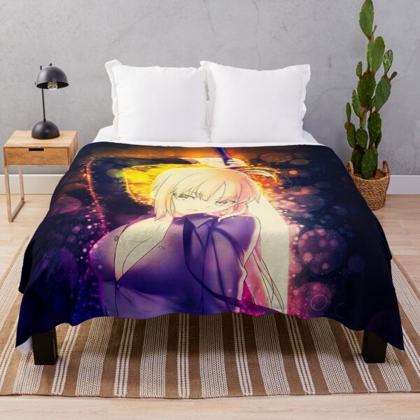 Item preview, Saber Fate Stay Night Noble Warrior With Sword Of Radiant Light designed and sold by thedarvills.