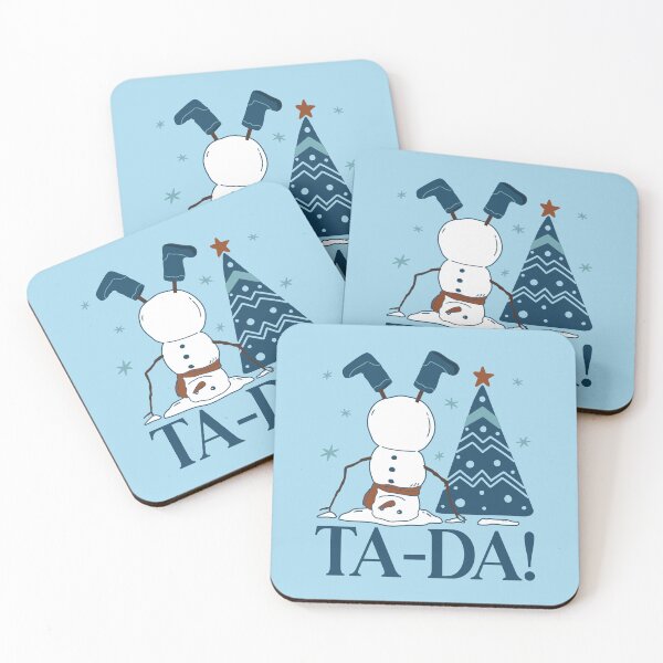 Item preview, Ta-Da! Funny Upside-Down Snowman designed and sold by ChemicalXShop.
