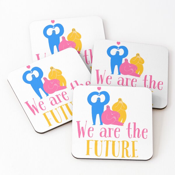 Item preview, We Are the Future | Empowering Modern Generation Quote designed and sold by ArtsyExplorer.