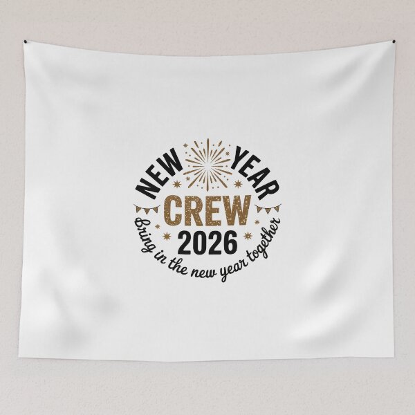 Item preview, New Year Crew 2026 designed and sold by jkrphoto.