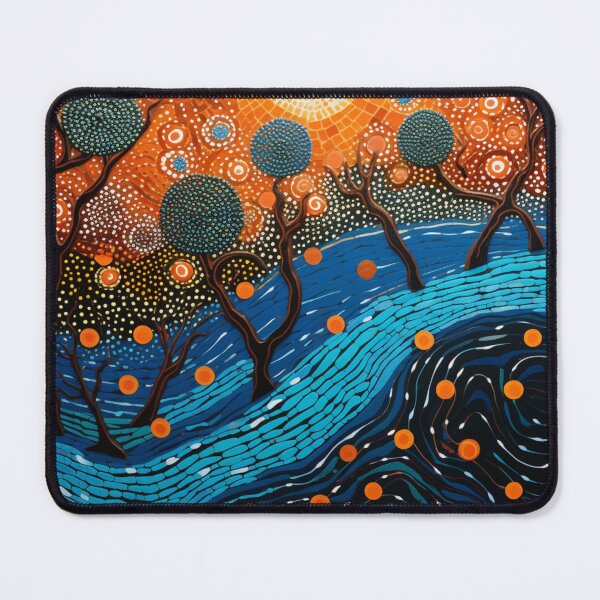 Item preview, Aboriginal Inspired Dot Art - Once Upon a Time in Litchfield designed and sold by GrinGalore.