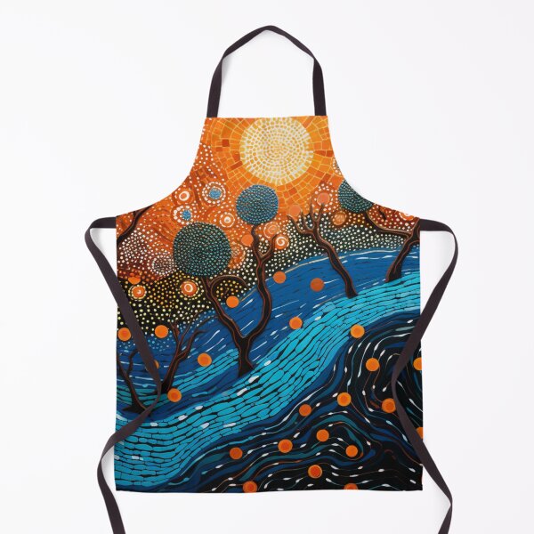 Item preview, Aboriginal Inspired Dot Art - Once Upon a Time in Litchfield designed and sold by GrinGalore.