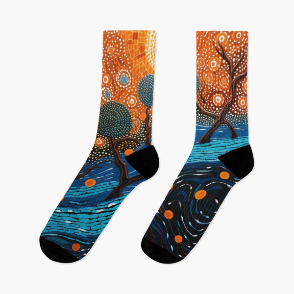 Item preview, Aboriginal Inspired Dot Art - Once Upon a Time in Litchfield designed and sold by GrinGalore.