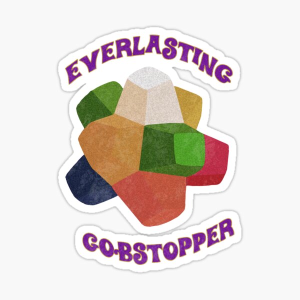 Vintage Everlasting Gobstopper Sticker