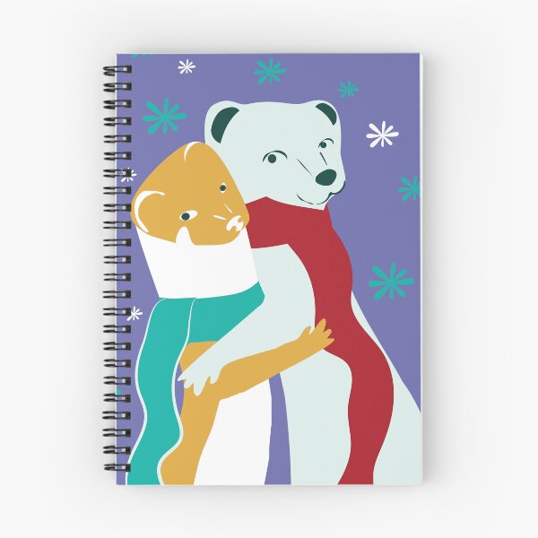 Item preview, Mustelid Christmas Weasel Hugs Peri and Gold designed and sold by belettelepink.
