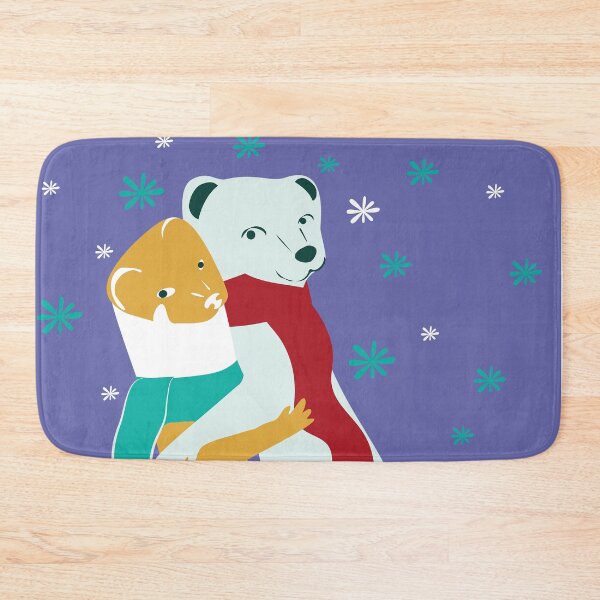Item preview, Mustelid Christmas Weasel Hugs Peri and Gold designed and sold by belettelepink.