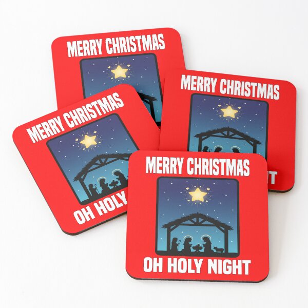 Item preview, MERRY CHRISTMAS - OH HOLY NIGHT designed and sold by KEF Custom.