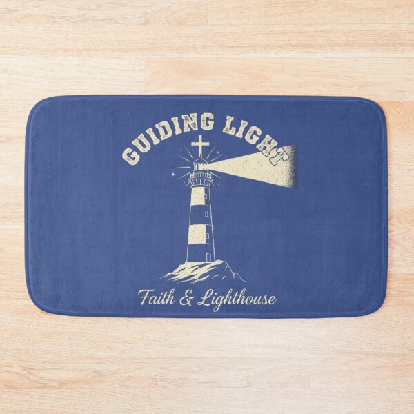 Item preview, Guiding Light Christian Lighthouse Design - Hope Cross Beacon Spiritual Art designed and sold by Syrupulse.