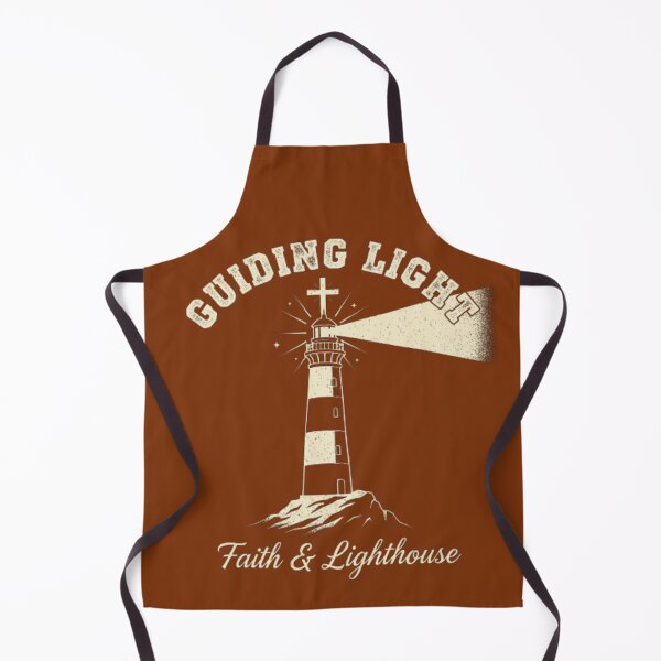 Item preview, Guiding Light Christian Lighthouse Design - Hope Cross Beacon Spiritual Art designed and sold by Syrupulse.