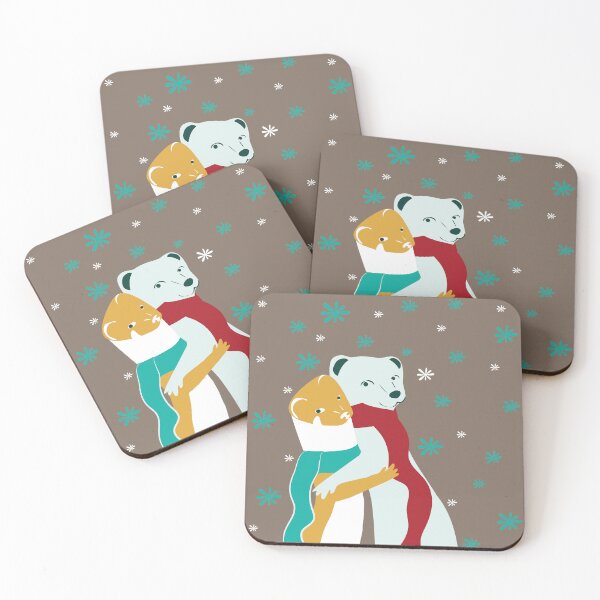 Item preview, Mustelid Christmas Weasel Hugs Tobacco #2 designed and sold by belettelepink.