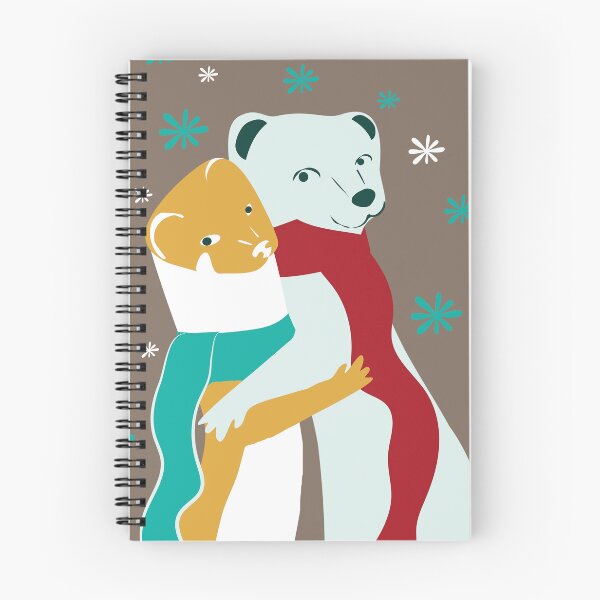 Item preview, Mustelid Christmas Weasel Hugs Tobacco #2 designed and sold by belettelepink.