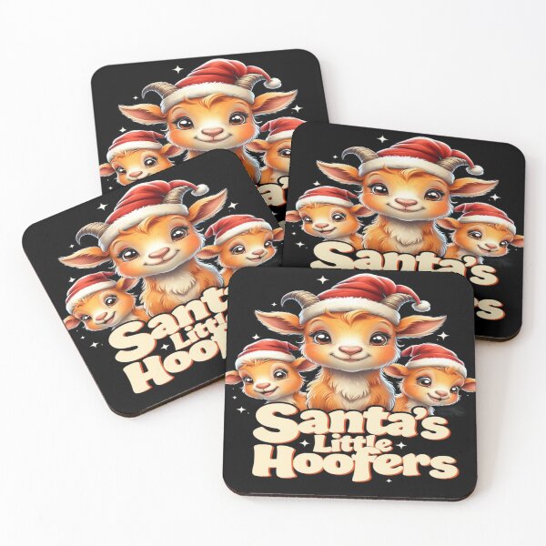 Item preview, Santa's Little Hoofers designed and sold by SpazticGoat.