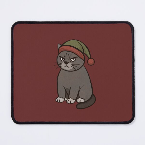 Item preview, Christmas Cat Judging You designed and sold by ellealsopaints.