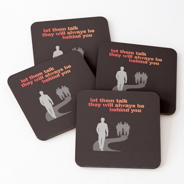 Item preview, "let them talk, they will always be behind you" gifts that give power every day. designed and sold by Nikoverse.