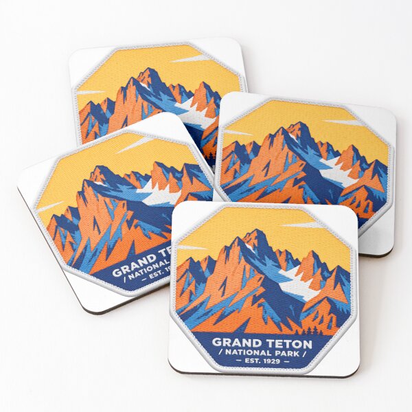 Item preview, Grand Teton National Park High Ridge Horizon Sunrise Trek designed and sold by Star3NowForMe.