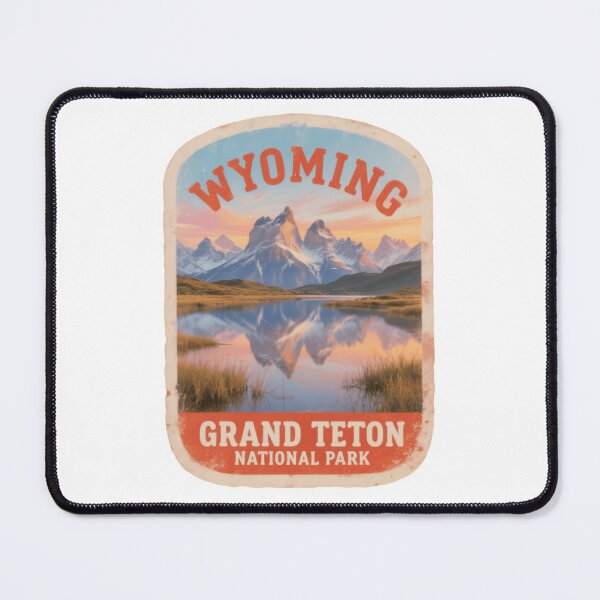 Item preview, Grand Teton National Park Misty Trail Morning Alpine Escape designed and sold by Star3NowForMe.