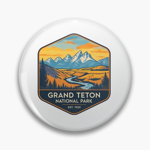 Item preview, Grand Teton National Park Alpine Ridge Wind Whisper Climb designed and sold by Star3NowForMe.