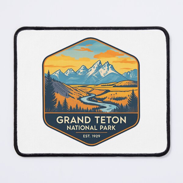 Item preview, Grand Teton National Park Alpine Ridge Wind Whisper Climb designed and sold by Star3NowForMe.