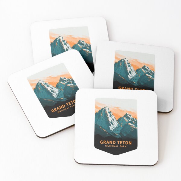 Item preview, Grand Teton National Park Timberline Camp Wild Winter Trek designed and sold by Star3NowForMe.