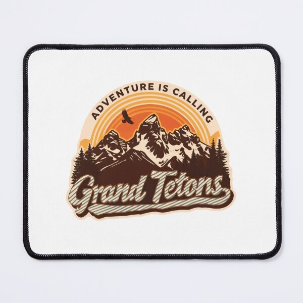 Item preview, Grand Teton National Park Snowfield Ridge Alpine Serenity Escape designed and sold by Star3NowForMe.